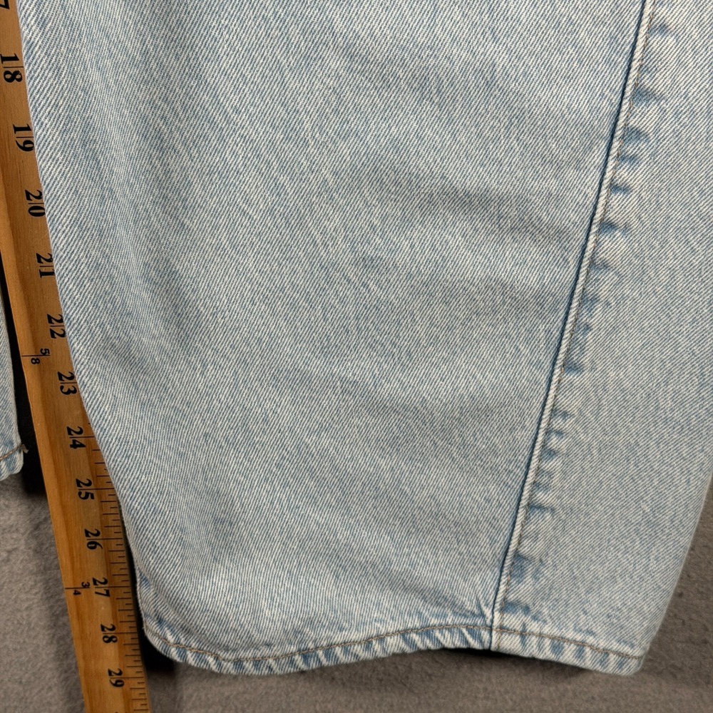 Levis Cinch Barrel Jeans Light Wash High Rise Wide Leg Denim W30 L29 - Picture 6 of 16